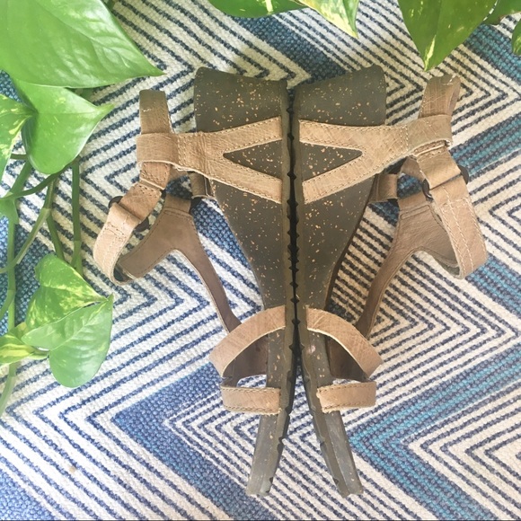 TEVA Cabrillo Universal Wedge Leather Sandal 6.5 - Picture 5 of 8